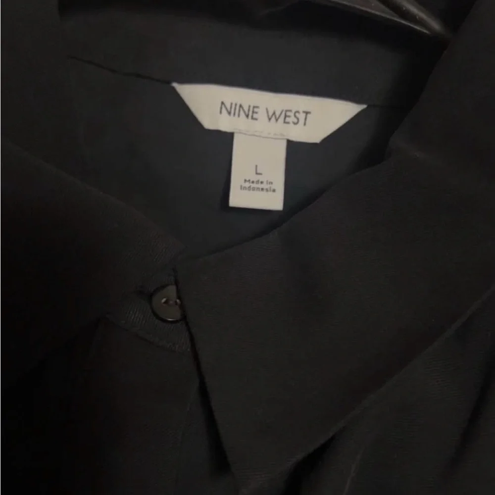 Nine West women's long sleeve jumpsuit large - Picture 4 of 7